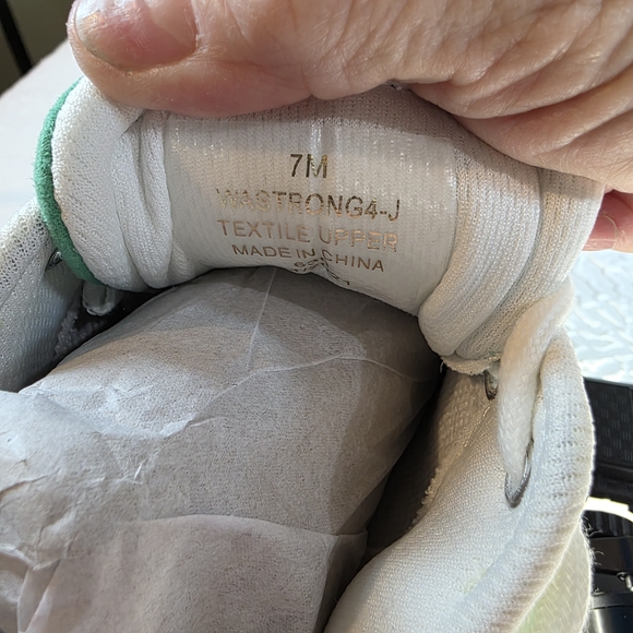 NIB Airwalk Strong 4 Sneakers Blue Multi Pastel Colorblock Skate Shoes Womens 7 - Picture 7 of 9